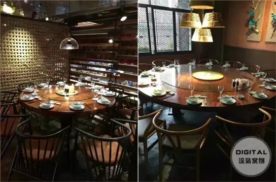 數(shù)碼彩美式PU開(kāi)放木器漆，締造文藝風(fēng)飯店