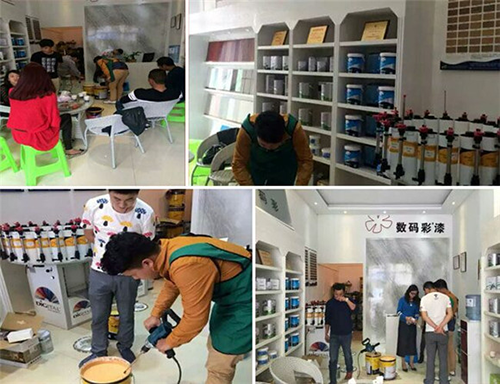 【油漆代理】可喜！數(shù)碼彩貴州興義油漆加盟店隆重開業(yè)！
