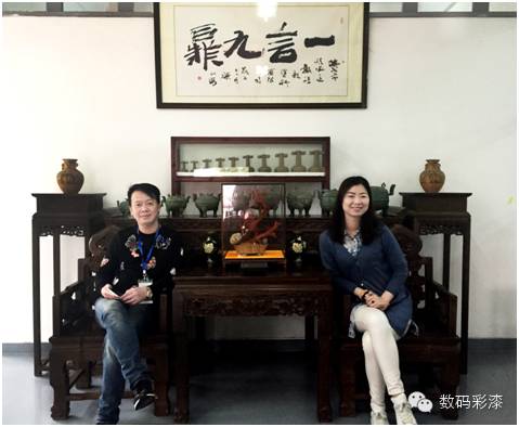 數(shù)碼彩山東濟(jì)寧油漆涂料代理商盧紅峰