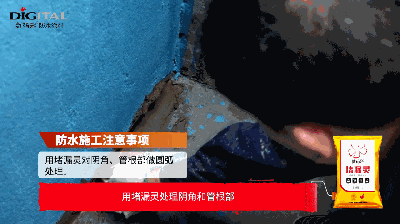 墻壁當(dāng)然要天衣無縫，防水涂膜怎能開裂！