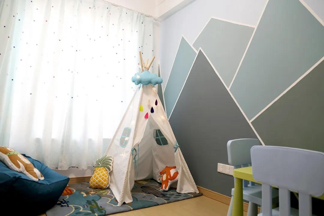 兒童房墻面這樣裝，小孩都樂瘋了